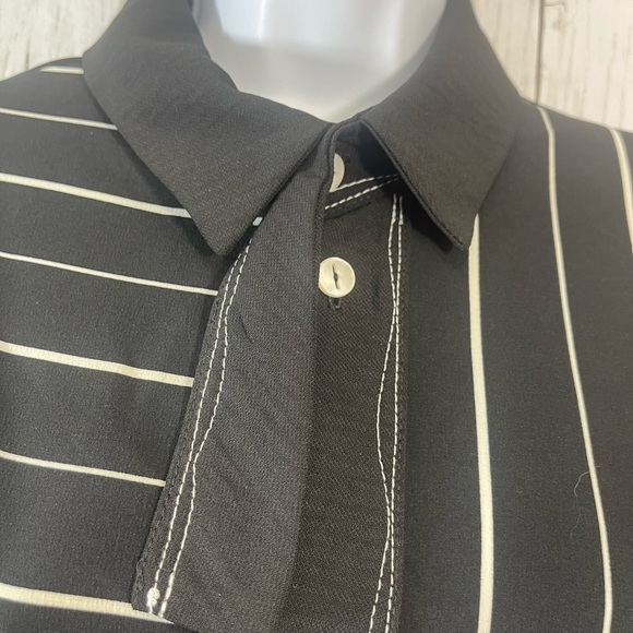 Michael Tyler Stripped Button Up Blouse Small - Picture 7 of 7